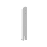 Short Pole for Safety Rail, White, WHITE & NOR SAFETYRAIL short-pole-white  flexa-com.myshopify.com