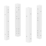FLEXA Bed Legs for Montessori Bed, 4 pcs, White