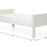 Junior Bed, 150x70 cm, Cream JUNIORBED fb02-junior-bed-cream  flexa-com.myshopify.com