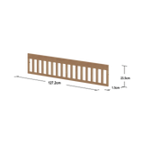 Baby Safety rail, 140x70 cm, Oak SAFETYRAIL safety-rail-for-baby-bed-1272x235x15-oak-clear-lacq  flexa-com.myshopify.com