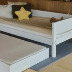 FLEXA Pull-out Bed, 90x190 cm, White, view 4