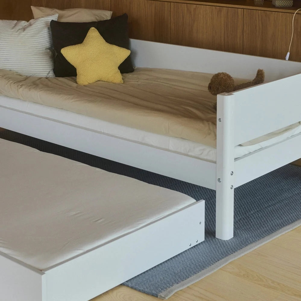 FLEXA Pull-out Bed, 90x190 cm, White, view 4