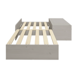 Sofa Module for High Bed 184 cm, 77x180 cm, Grey