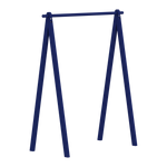 Clothes Rack, Blue/Pine ACCESSORIES clothes-rack-sapphire-blue  flexa-com.myshopify.com