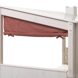 Curtain for Housebed, Red