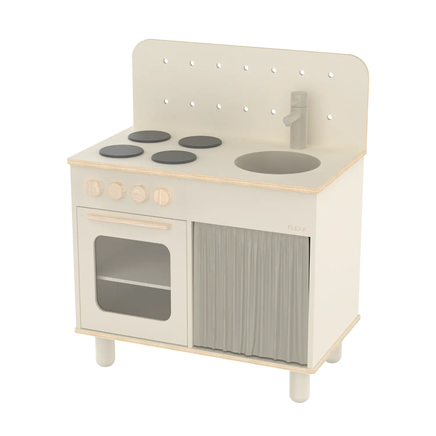 The Kitchen, Cream PLAY_IMAGINE the-kitchen-cream  flexa-com.myshopify.com