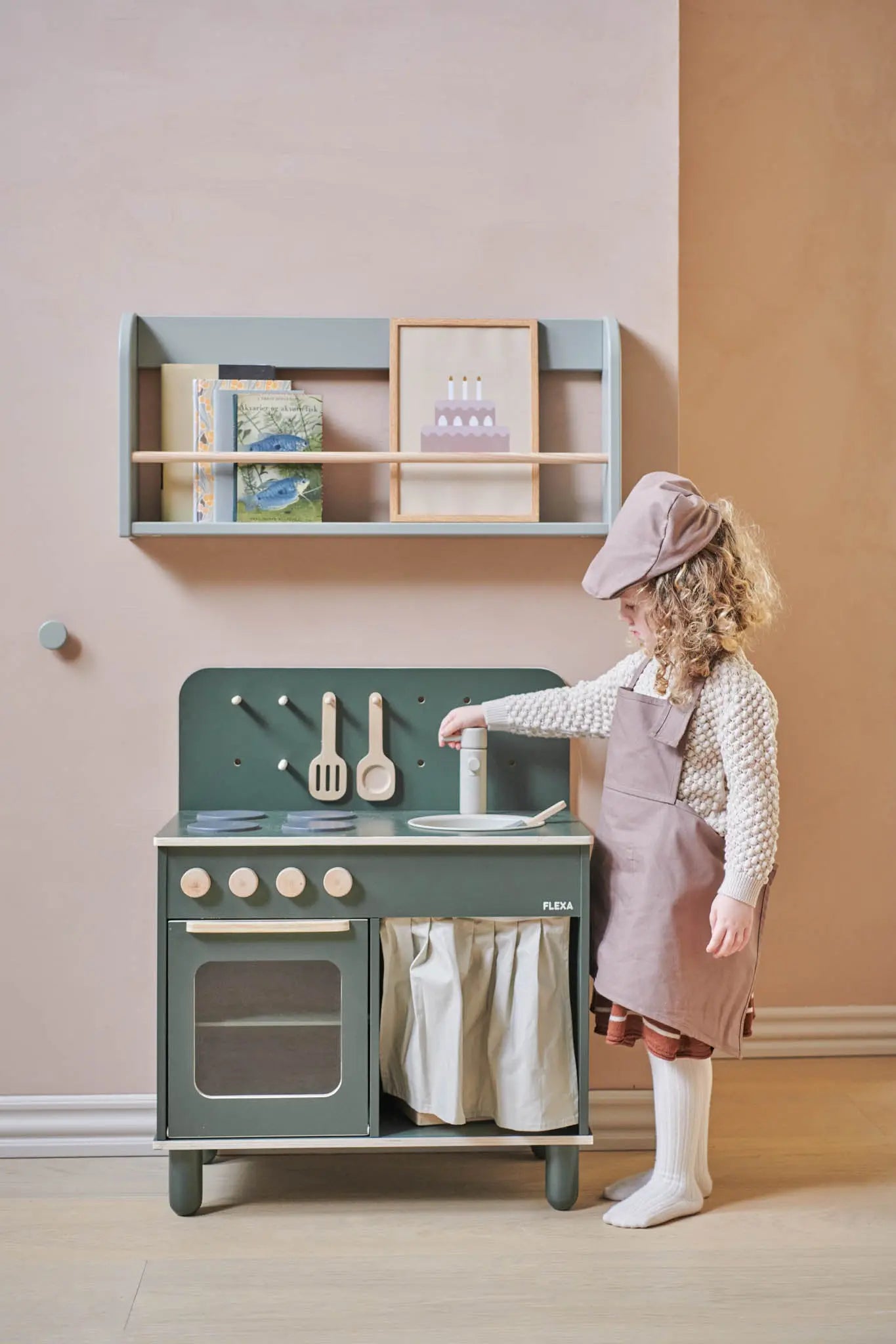 Apron Costume Set, Brown PLAY ACTIVE flexa-com.myshopify.com