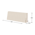 Back Rest Cushion, Stripes FLEXA TEXTILE back-rest-cushion-stripes   _badge_new_in flexa-com.myshopify.com