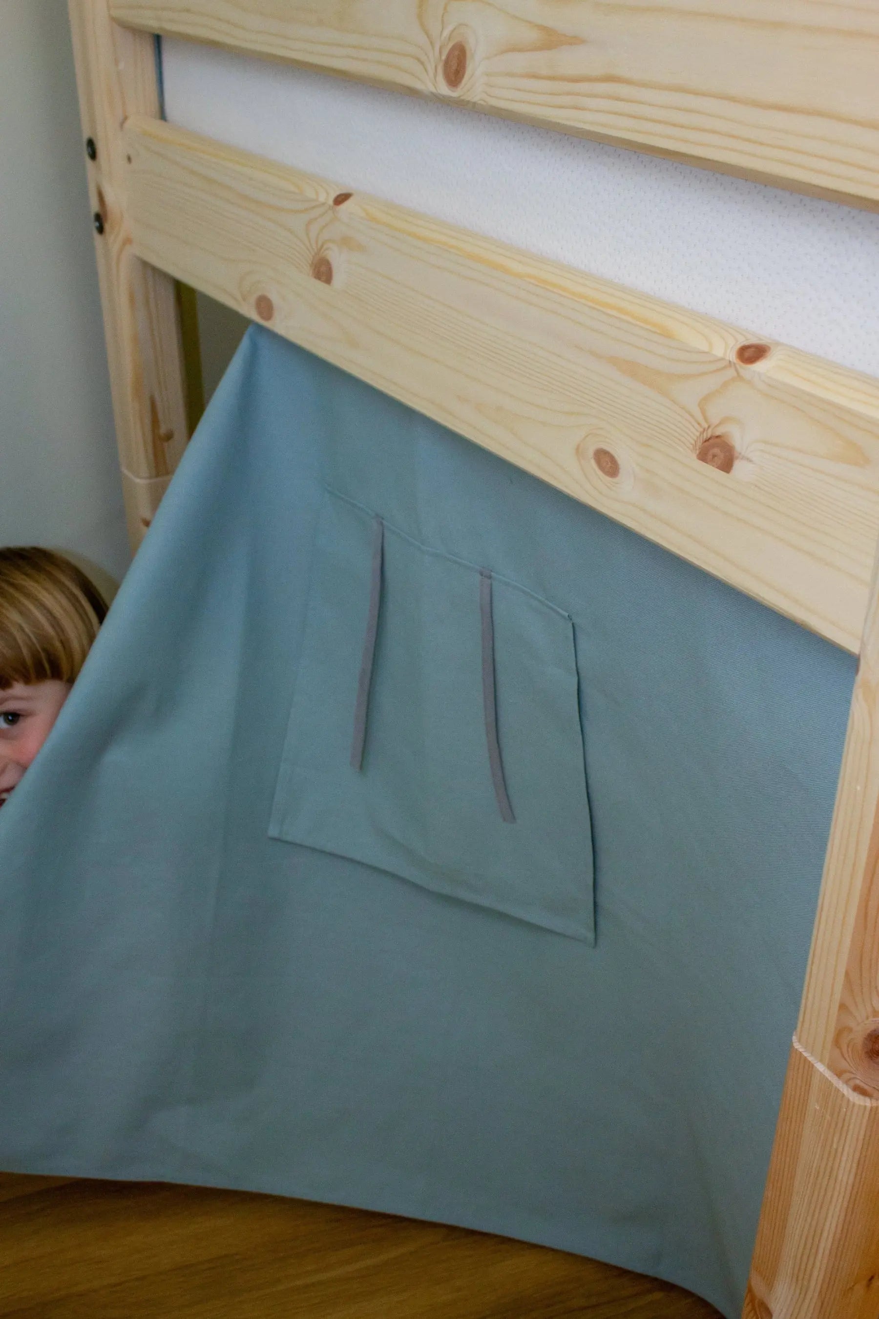 Play Curtain for Beds, Blue TEXTILE play-curtain-arona  flexa-com.myshopify.com