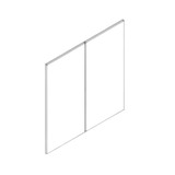 Door for Cupboard or Shelf 2 pcs SPAREPARTS ACTIVE flexa-com.myshopify.com