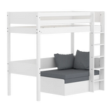 High bed with sofa and sofa mattress, 90x200 cm HIGHBED 90X200 flexa-com.myshopify.com