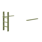Popsicle - Straight ladder for Mid-High Bed FLEXA LADDER straight-ladder-for-mid-high-bed-kiwi   _badge_last_chance flexa-com.myshopify.com
