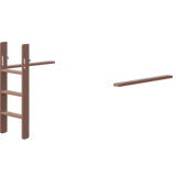 Popsicle - Straight ladder for Mid-High Bed LADDER _badge_last_chance flexa-com.myshopify.com
