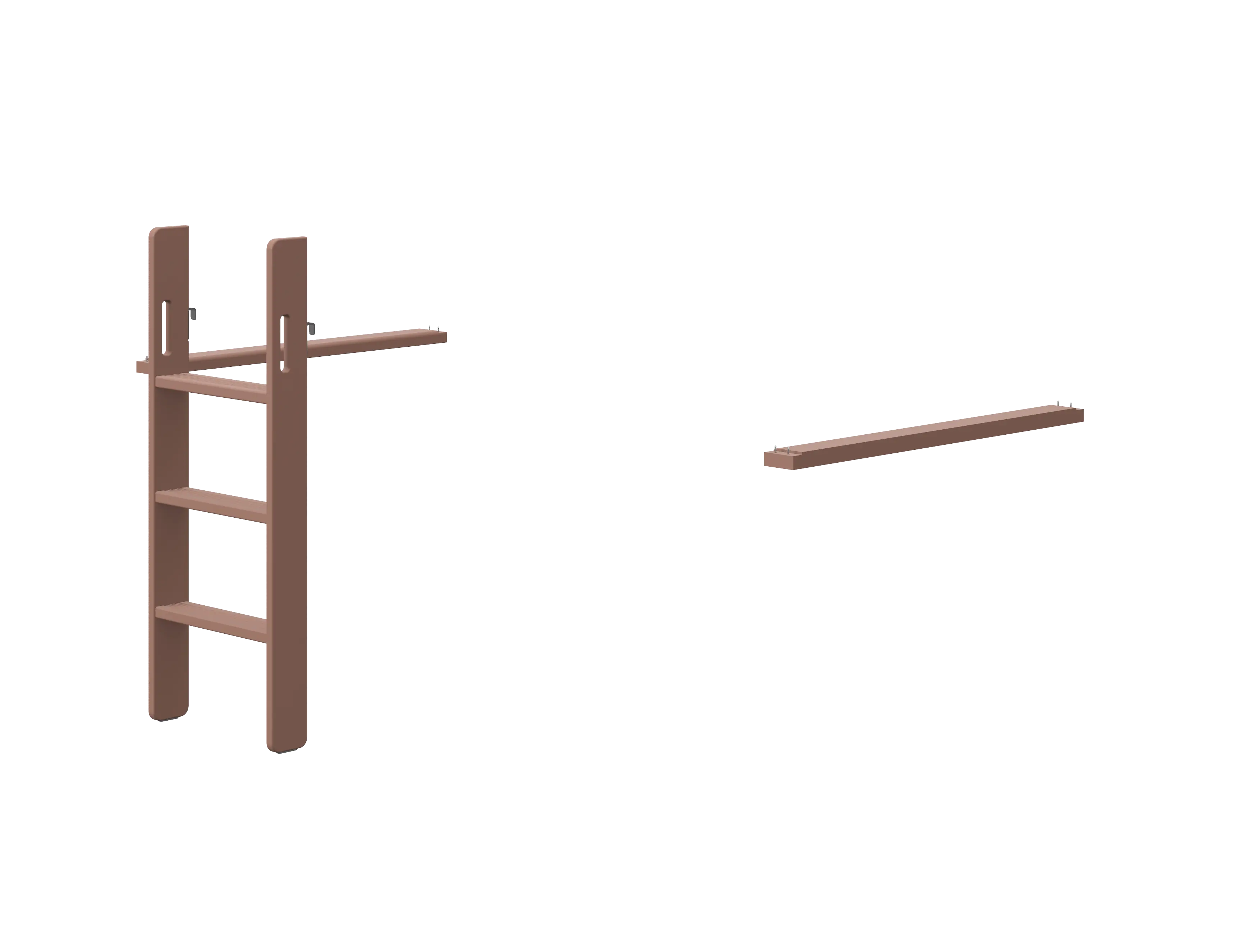 Popsicle - Straight ladder for Mid-High Bed LADDER _badge_last_chance flexa-com.myshopify.com