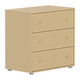 SAGA Chest, 3 drawer, Sand with Grooves CHEST ACTIVE flexa-com.myshopify.com