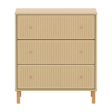 SAGA Chest, 3 drawer, Sand with Grooves CHEST ACTIVE flexa-com.myshopify.com