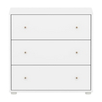 SAGA Chest, 3 drawer, White CHEST ACTIVE flexa-com.myshopify.com