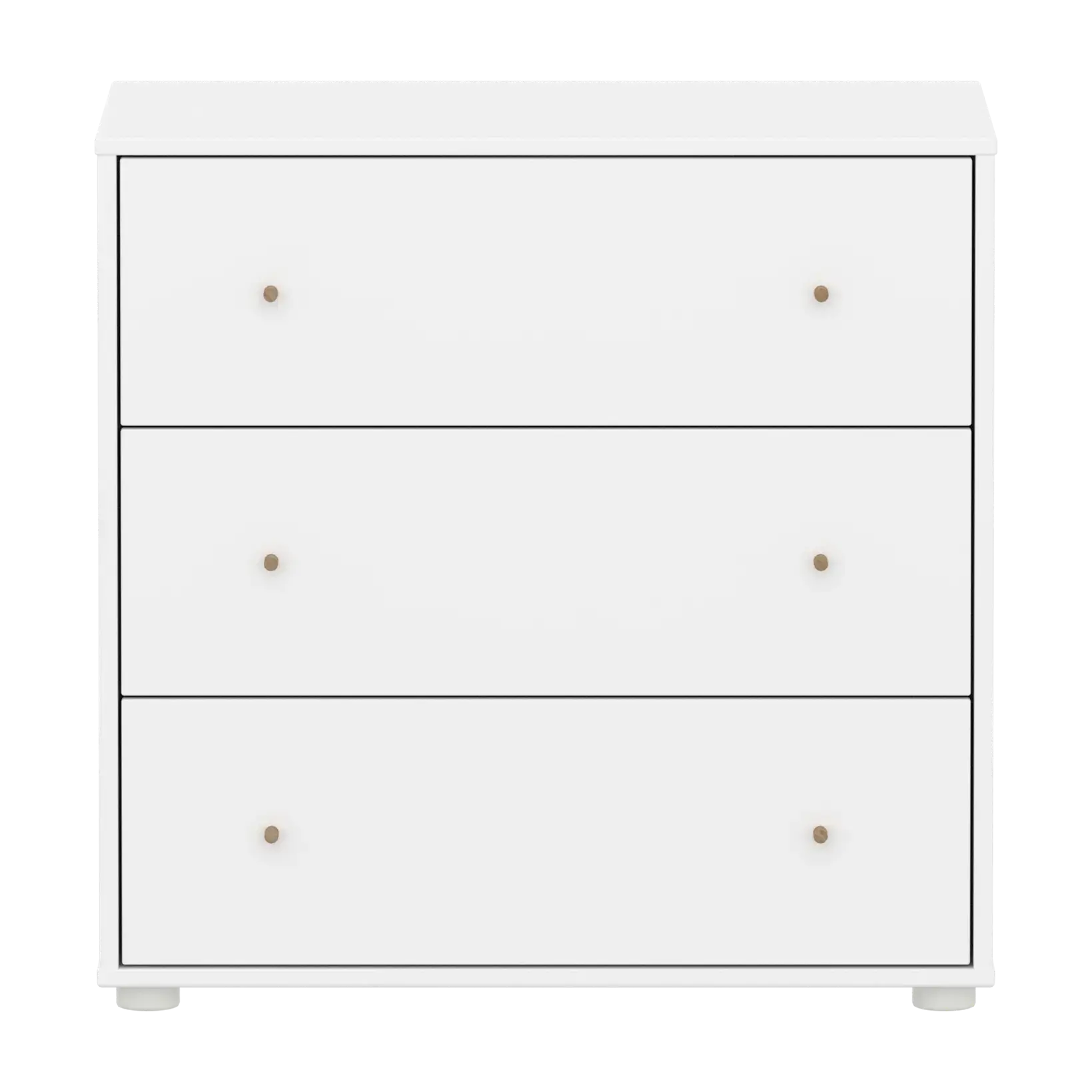 SAGA Chest, 3 drawer, White CHEST ACTIVE flexa-com.myshopify.com