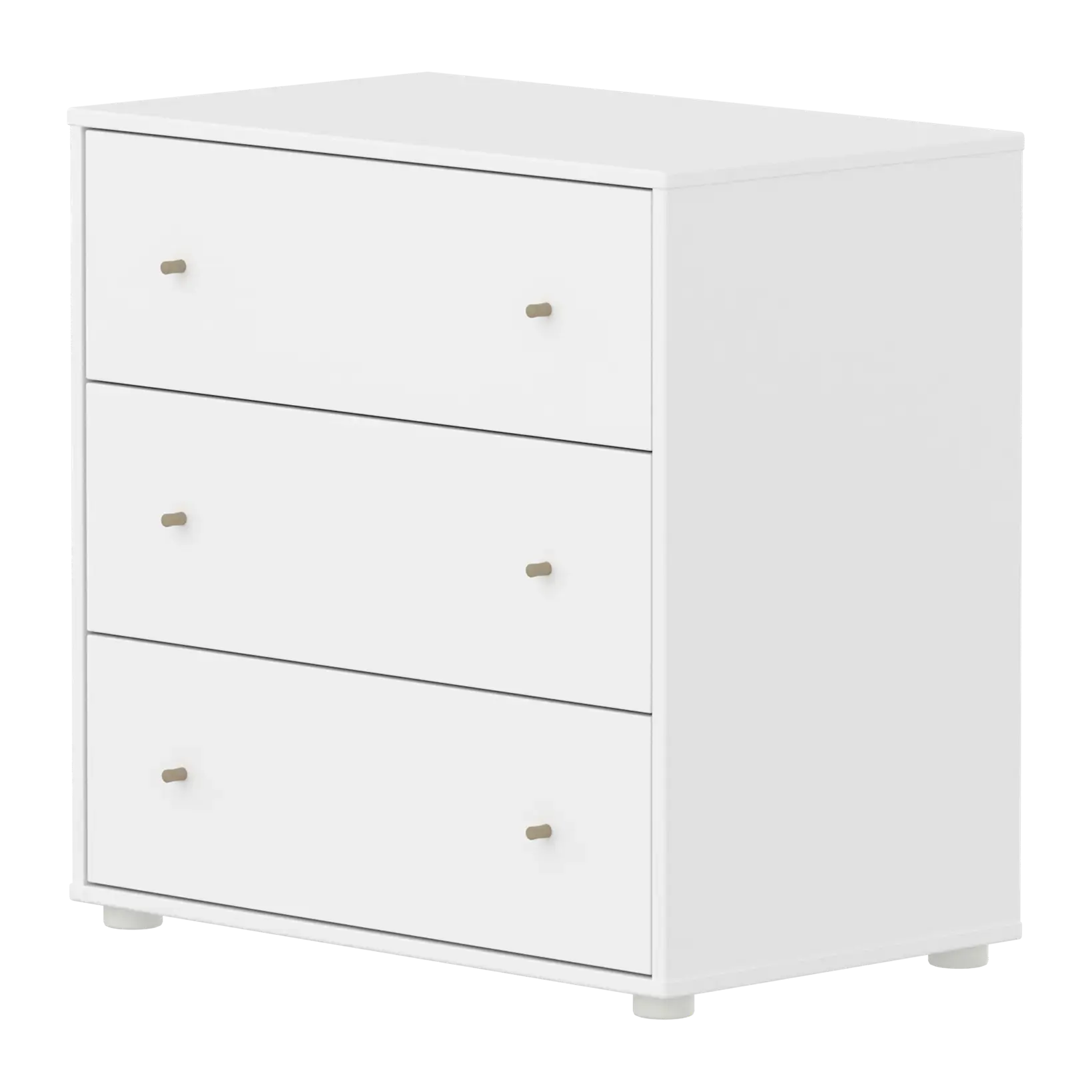 SAGA Chest, 3 drawer, White CHEST ACTIVE flexa-com.myshopify.com