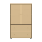 SAGA Cupboard, 2 door & 2 drawer, Sand CUPBOARD ACTIVE flexa-com.myshopify.com