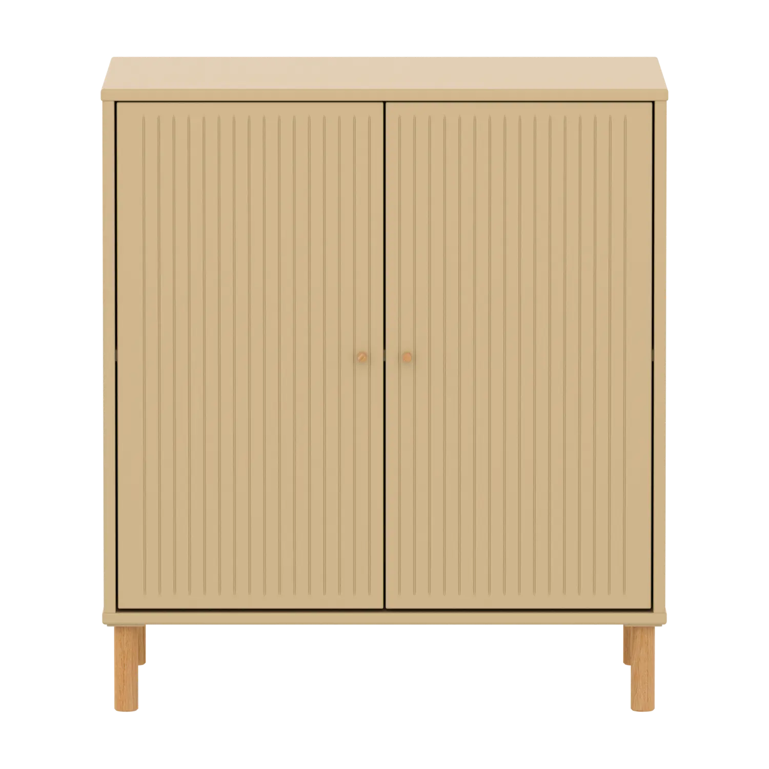 SAGA Cupboard, 2 doors, Sand with grooves CUPBOARD ACTIVE flexa-com.myshopify.com