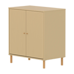 SAGA Cupboard, 2 doors, Sand with grooves CUPBOARD ACTIVE flexa-com.myshopify.com