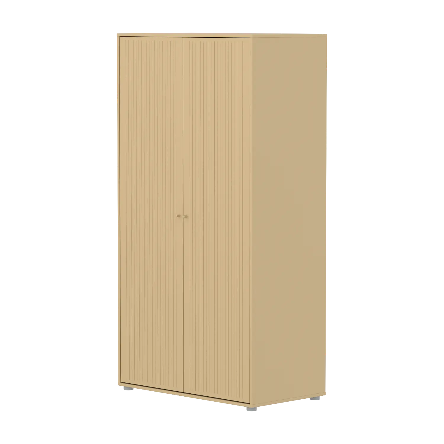 SAGA Wardrobe, 2 door, Sand with grooves WARDROBE ACTIVE flexa-com.myshopify.com