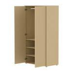 SAGA Wardrobe, 2 door, Sand with grooves WARDROBE _badge_bestseller flexa-com.myshopify.com