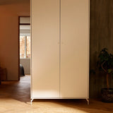 SAGA Wardrobe, 2 door, White with grooves WARDROBE ACTIVE flexa-com.myshopify.com