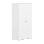 SAGA Wardrobe, 2 door, White with grooves WARDROBE ACTIVE flexa-com.myshopify.com