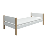 Single Bed, 90x200 cm, White/Oak SINGLE_BED 200 flexa-com.myshopify.com