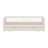 Single Bed with Guest Bed, 90x200 cm, White SINGLE_BED 200 flexa-com.myshopify.com