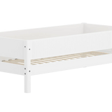 Single Bed with Safety Rail, 90x200 cm, White SINGLE_BED 90X200 flexa-com.myshopify.com