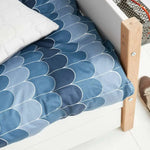 Single Bed with Storage, 90x200 cm, White/Oak SINGLE_BED 200 flexa-com.myshopify.com