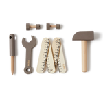 Tool set, 8 pcs, Handpainted, Brown PLAY ACTIVE flexa-com.myshopify.com