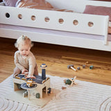 Wooden Parking Garage, Handpainted PLAY _badge_last_chance flexa-com.myshopify.com